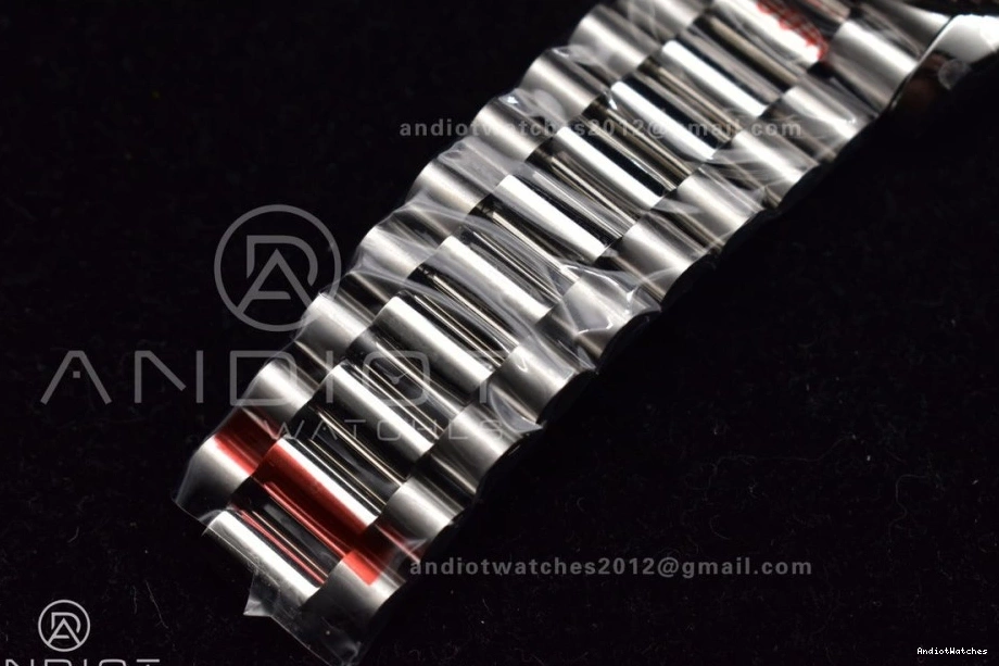 GMF Ice 40 A Weight Bracelet President Stick SS Dial Popular Blue 716 DayDate Gain on 0108